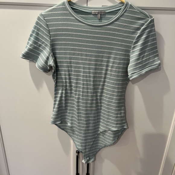 Charlotte Russe Tops - Charlotte Russe bodysuit short sleeve sz L